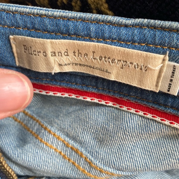 Anthropologie Pilcro High-waisted Denim Skirt Jean - Picture 9 of 9